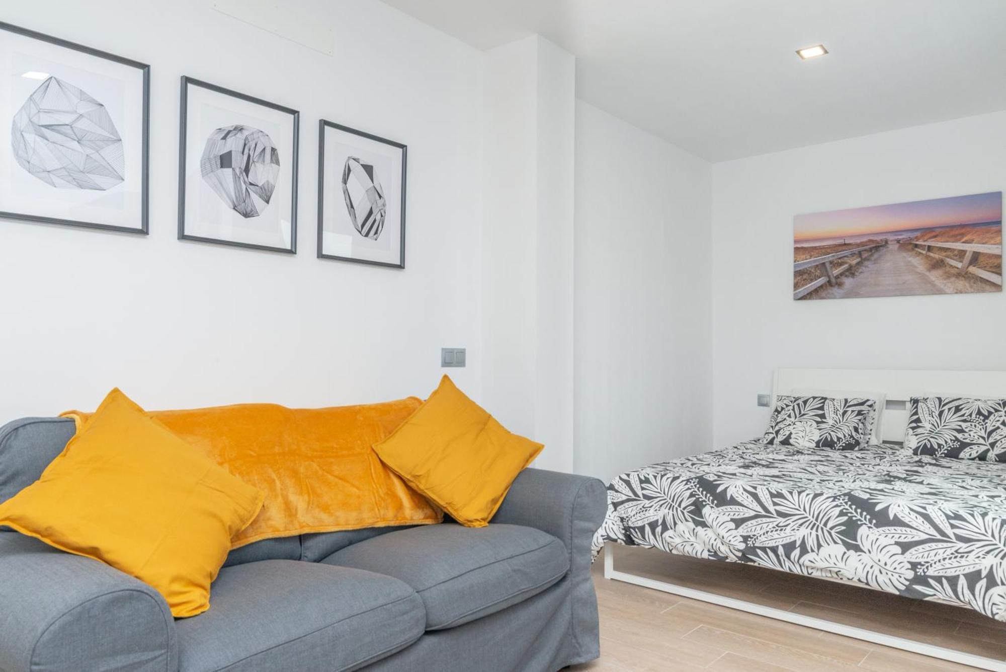 Estudio Con Balcon Playa Las Canteras Las Palmas Buitenkant foto