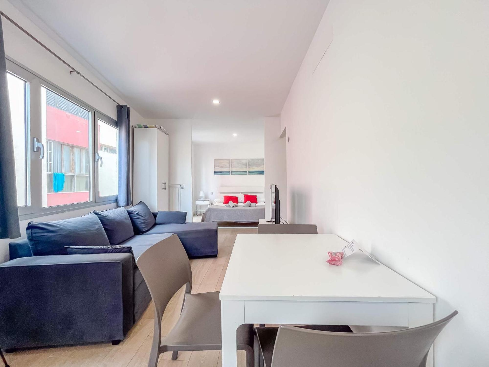 Estudio Con Balcon Playa Las Canteras Las Palmas Buitenkant foto