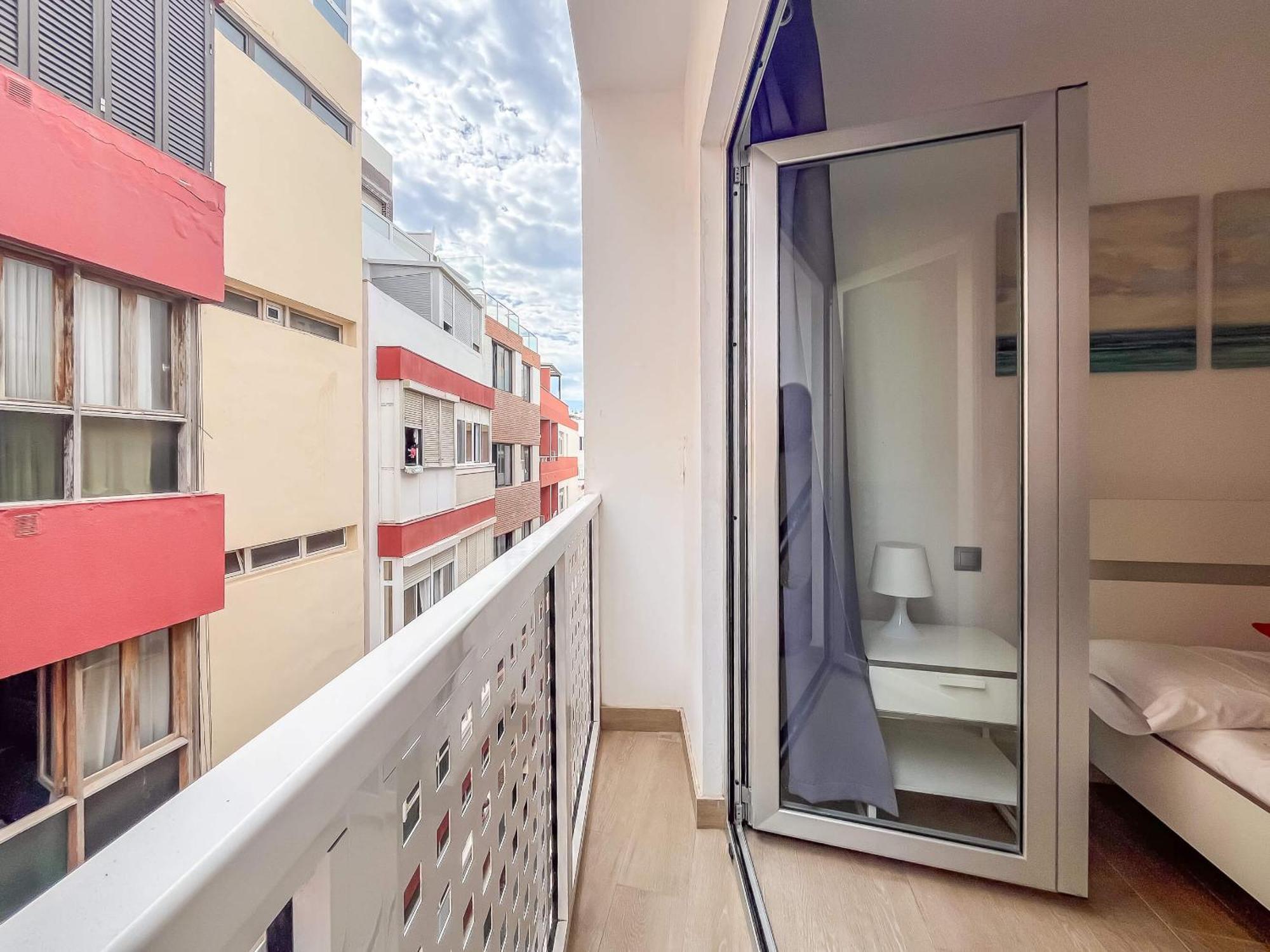 Estudio Con Balcon Playa Las Canteras Las Palmas Buitenkant foto