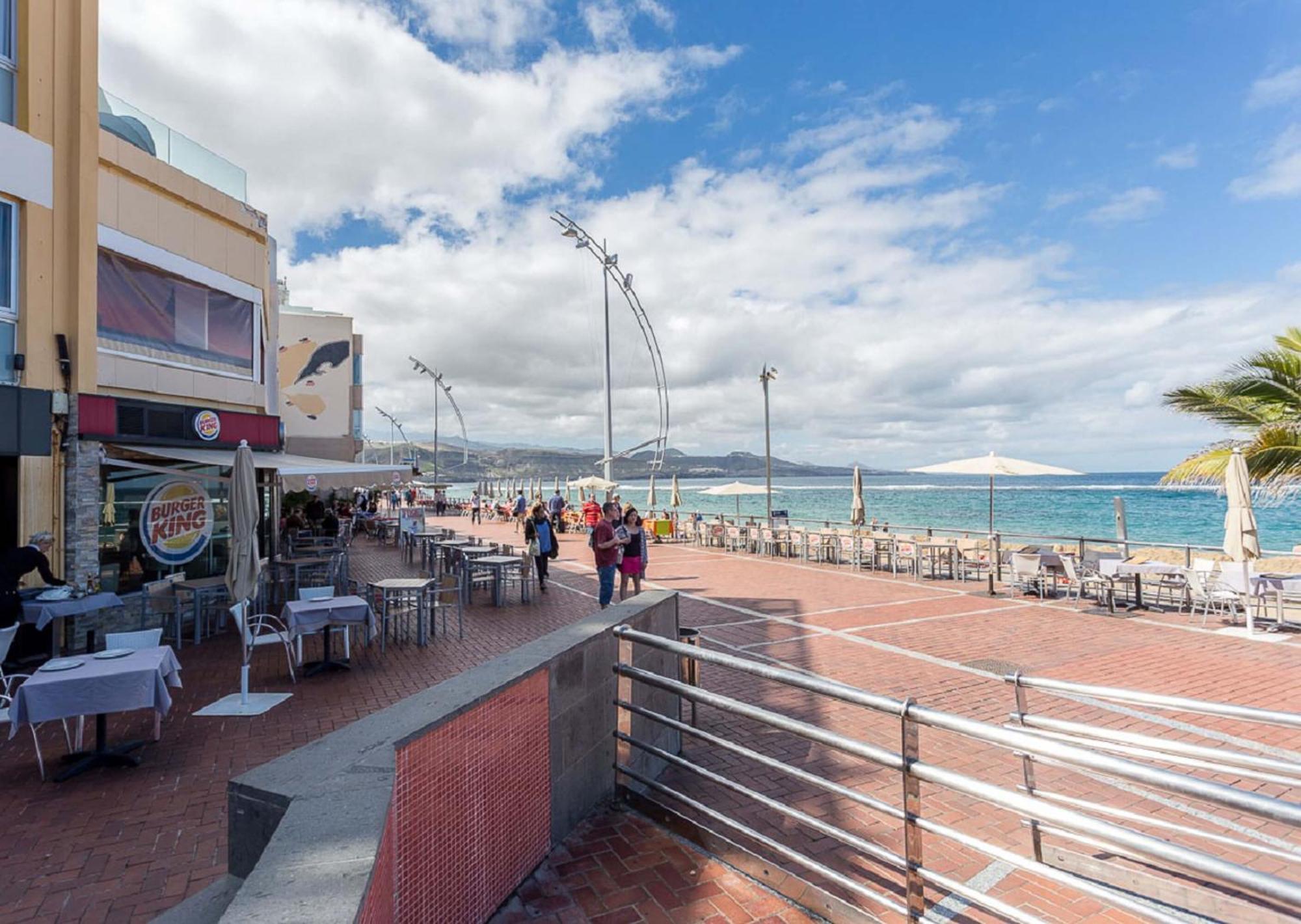 Estudio Con Balcon Playa Las Canteras Las Palmas Buitenkant foto