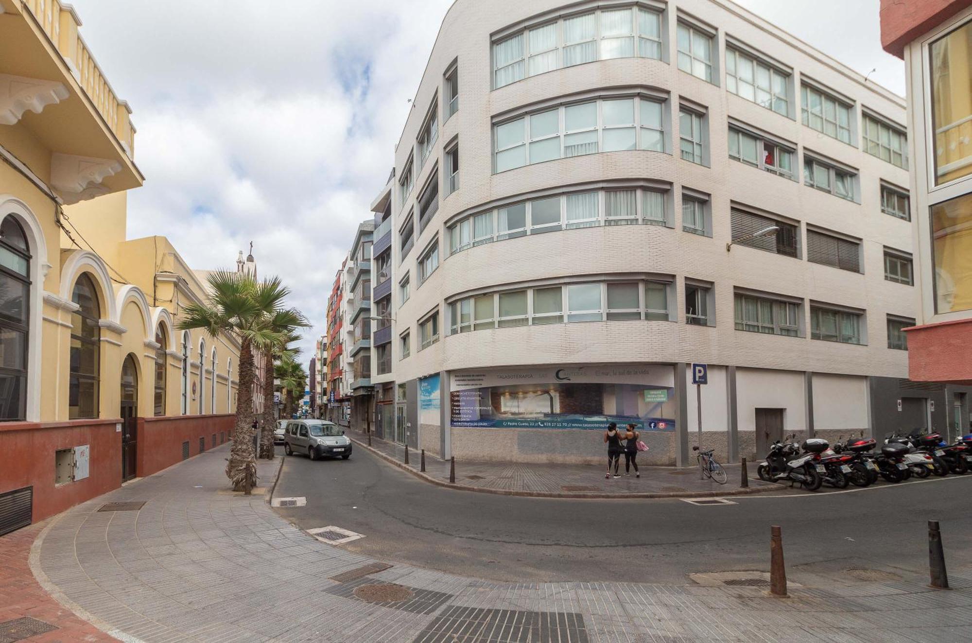 Estudio Con Balcon Playa Las Canteras Las Palmas Buitenkant foto