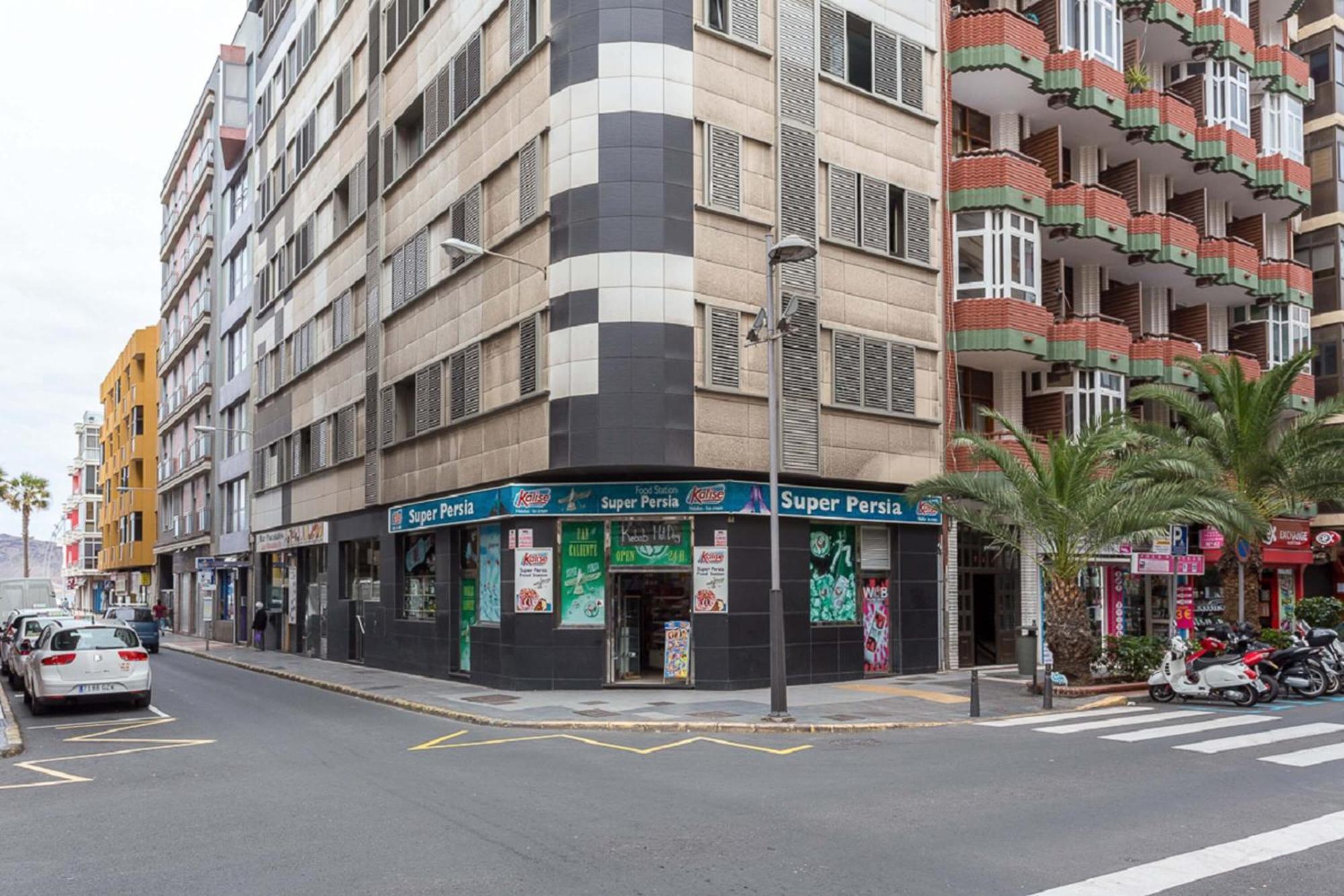 Estudio Con Balcon Playa Las Canteras Las Palmas Buitenkant foto