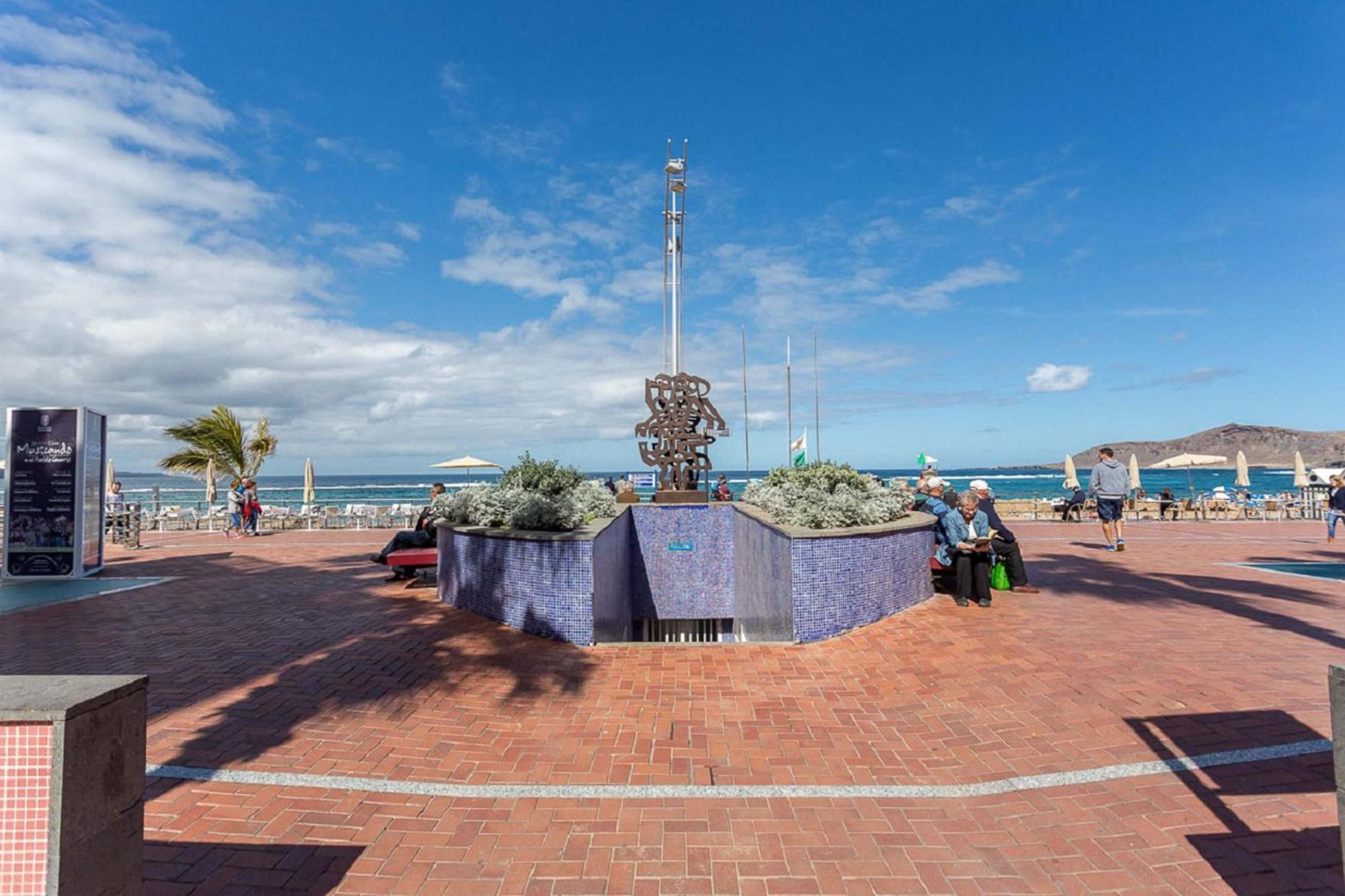 Estudio Con Balcon Playa Las Canteras Las Palmas Buitenkant foto
