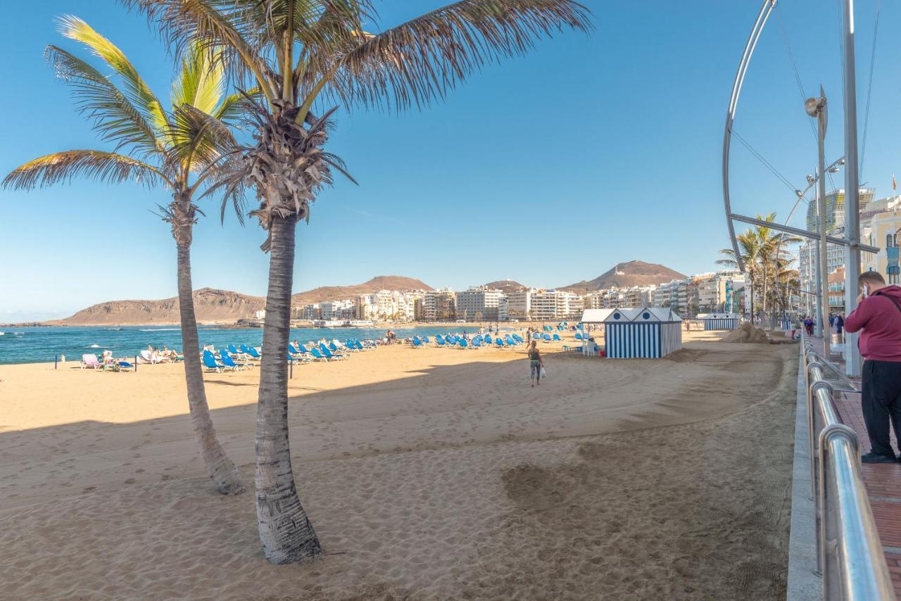 Estudio Con Balcon Playa Las Canteras Las Palmas Buitenkant foto