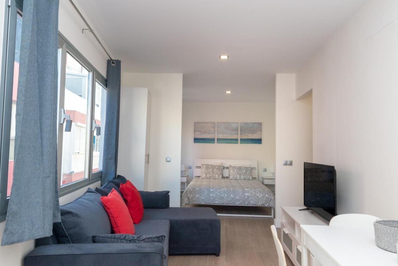 Estudio Con Balcon Playa Las Canteras Las Palmas Buitenkant foto